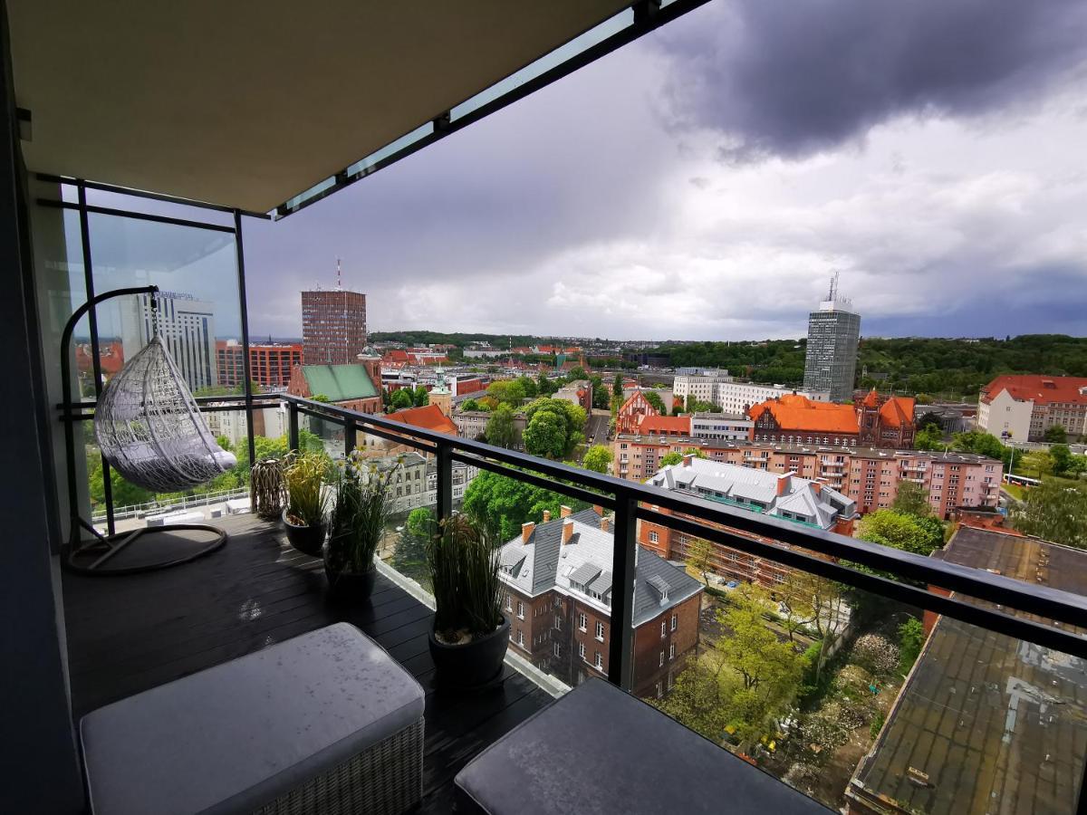 Walowa Tower Apartments Gdańsk Eksteriør bilde