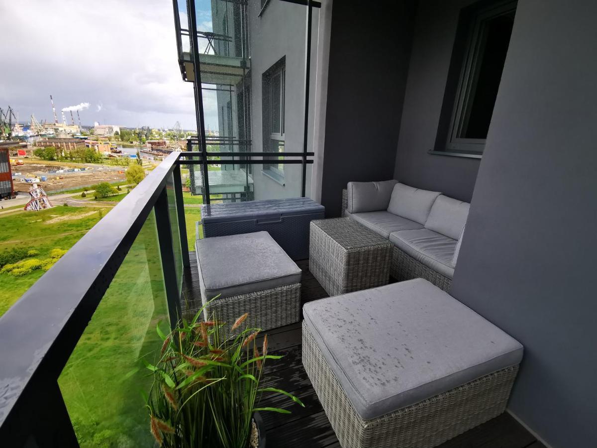 Walowa Tower Apartments Gdańsk Eksteriør bilde