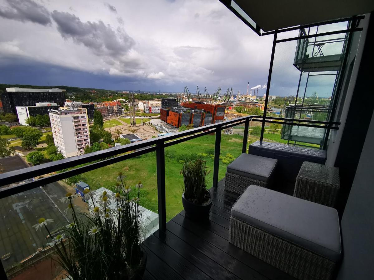 Walowa Tower Apartments Gdańsk Eksteriør bilde