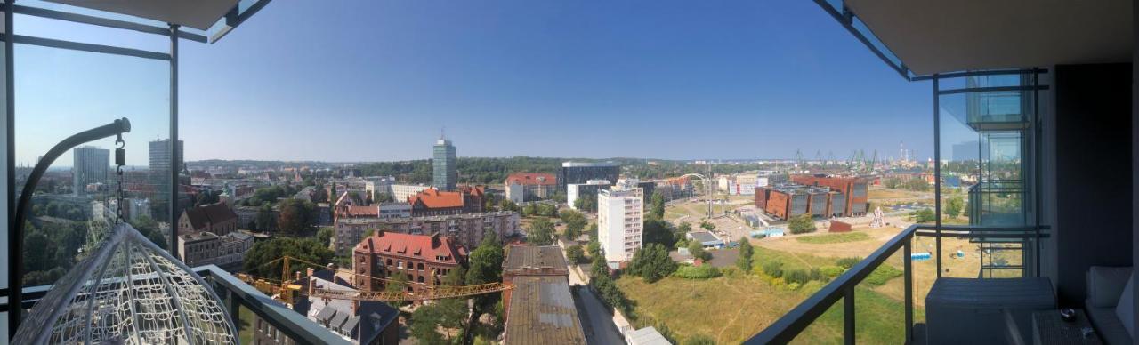 Walowa Tower Apartments Gdańsk Eksteriør bilde